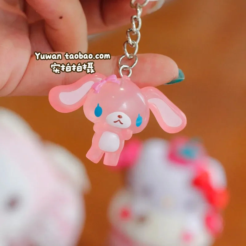 cute Sugarbunnies Summer Seaside Vacation Mystery Box Pendant Keychain Mini Figure Desktop Ornament Anime Collectible