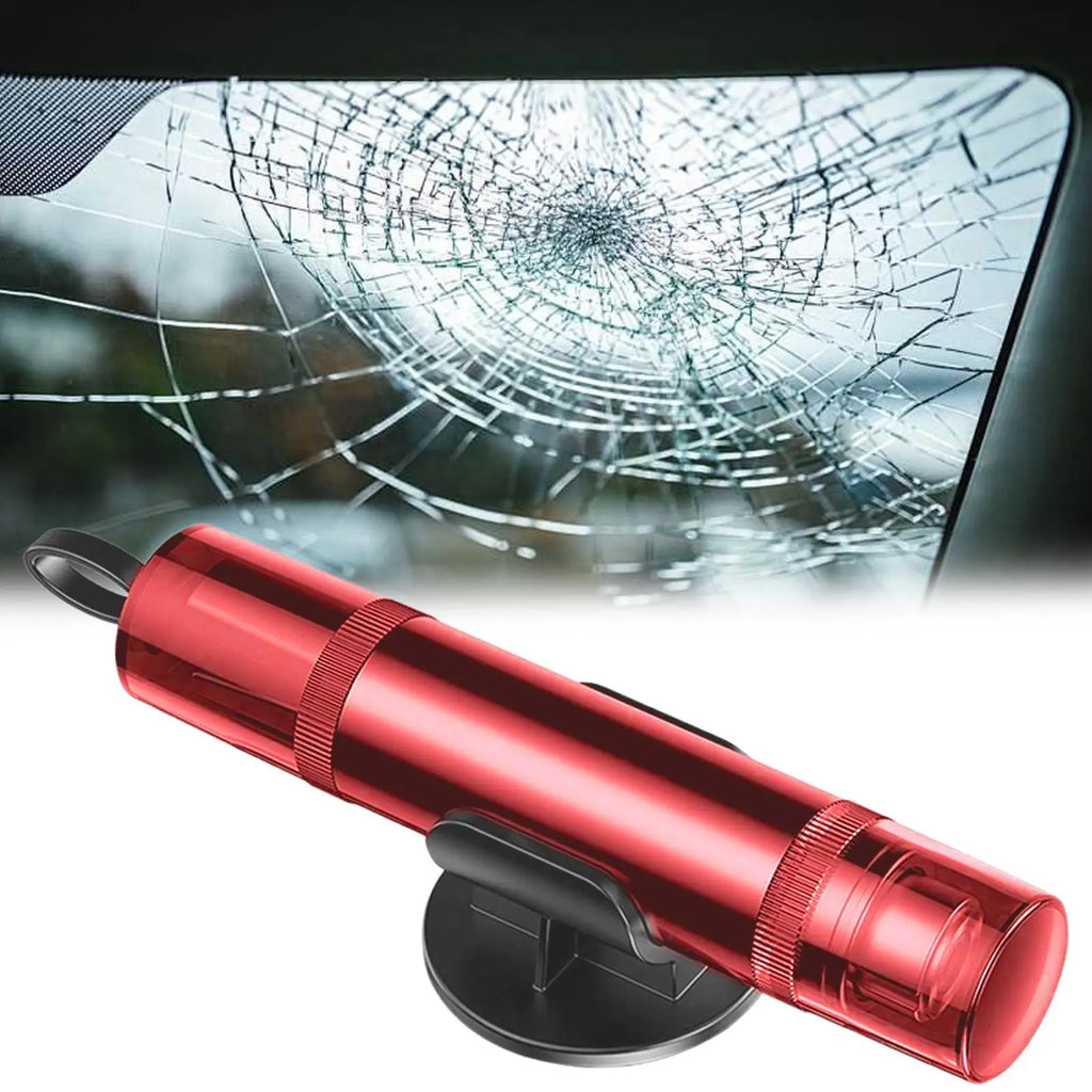 Tungsten Steel Window Breaker Seatbelt Cutter Under Water Safety Hammer, Vehicle Escape Tool for Van Sedan Truck Auto RV