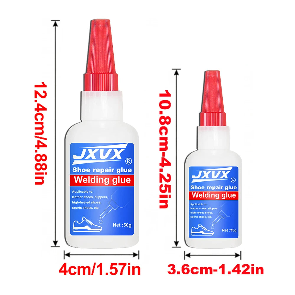 Super Strong Shoe Glue, Waterproof Universal Shoe Sealants for Sneakers, Boots, Leather, Quick Repair Glue, Universal Super Strong Adhesive Glue for Sneakers