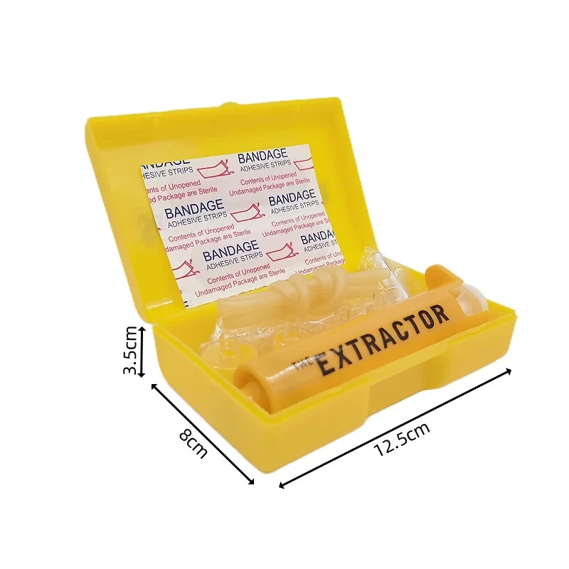 3-Second Venom Extractor Pump | Portable Emergency Kit for Snake, Bee & Mosquito Bites | Outdoor Survival Tool