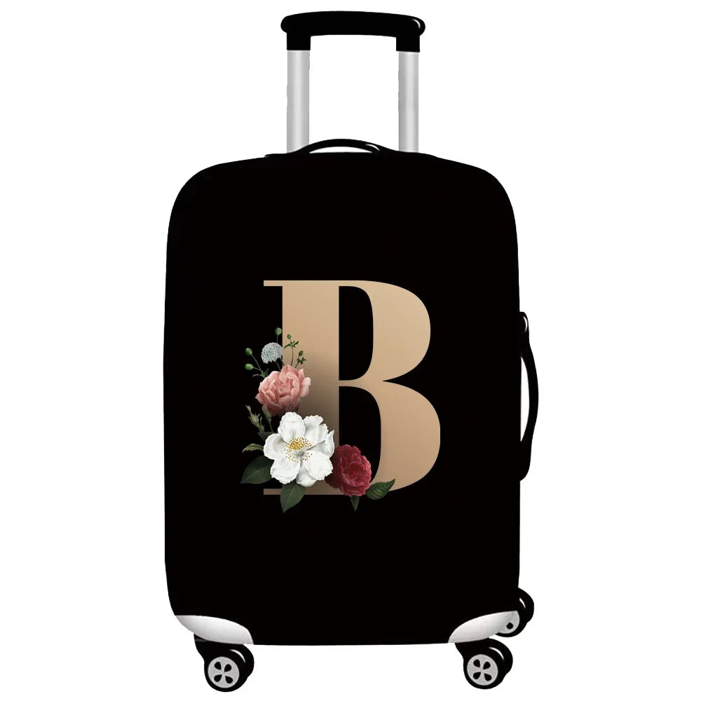 Luggage Protective Cover Travel Accessories Suitcase Dust Wear-resistant Gold Letter Series Protective Case 2026 Fashion