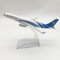 1:400 Scale Metal Model Airplane Toys Accessories 16CM Oman Air Airways A330 Airplane Model  Replica Alloy Material Aviation