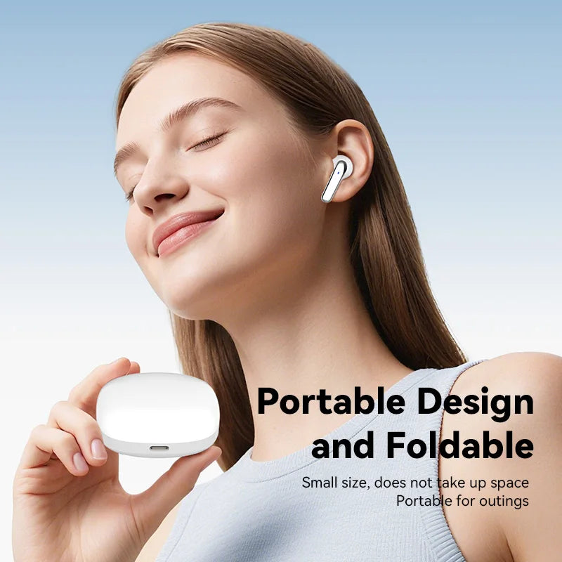 NEW Bluetooth 5.3 Earphones Anti-sweat Lightweight Headphones Compatible With Smart Phone Laptop Computer Earbuds
