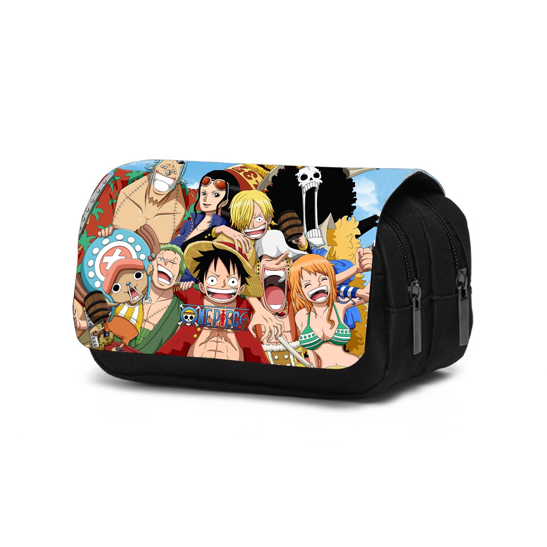 ONE PIECE Monkey D. Luffy Pencil Case Large Capacity Stationery Organizer Bag for Men, Women and Students Pen Bag Best Gift