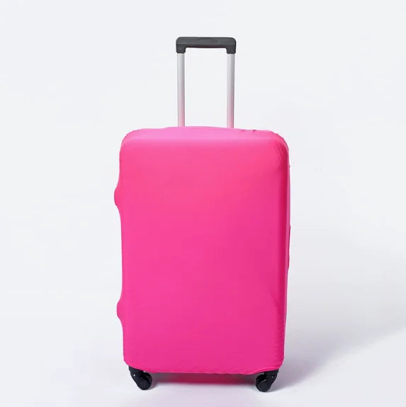 HOMEFISH Solid Color Elastic Suitcase Dust Protector Cover, Universal Fit for 18-28 Inch Luggage