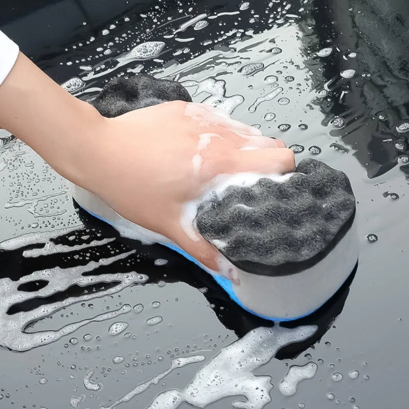 Large Size Car Wash Sponge Block High Density Foam Applicator Car Motorcycle Cleaning Supplies Polishing Sponge Brushes Dusting