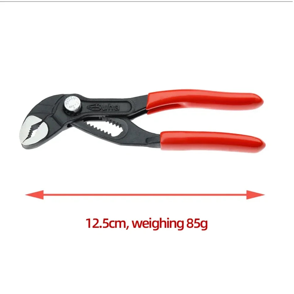 Mini 5-Inch Adjustable Crescent Wrench Portable Stenciled Pipe Pliers Multi-Functional Shifting Spanner Pump Clamp Tool