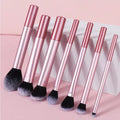 12pcs Makeup Brush Kit Soft Synthetic Hair Make Up Brushes Foundation Blush Eyeshadow Cosmetic Makeup Tools