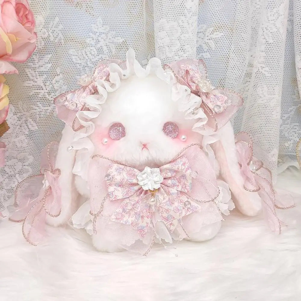Cute Bunny Bag Princess Lolita Shoulder Bag Pearl Chain Sweet Crossbody Bags