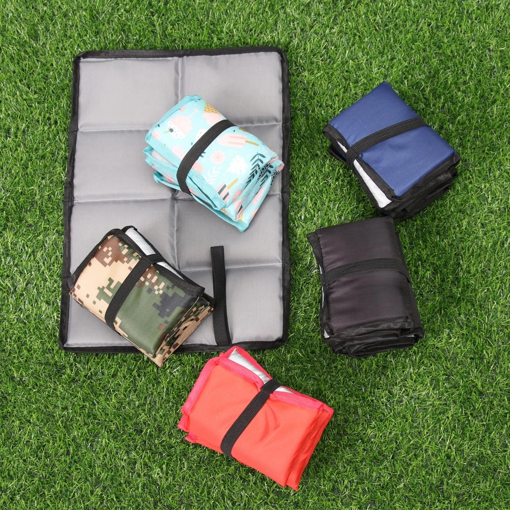 Waterproof Oxford Cloth Sitting Pad - Portable Folding Mat for Hiking/Beach/Picnic, Lightweight Seat Pad with Anti-Dirty Design