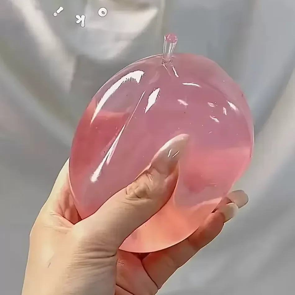 Squishy Green Apple Stress Ball Soft Fidget Sensory Toy for ADHD Autism Slow Rebound Squeeze Toy for Adults Christmas Gifts