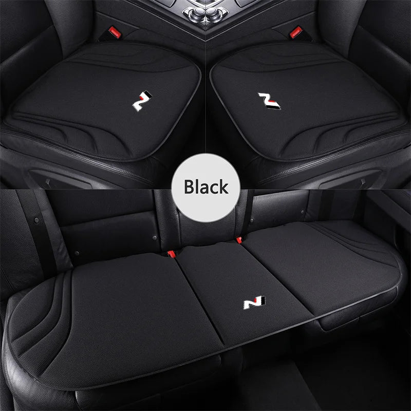 Car Front Rear Seat Cushion Cover Breathable Pads Protective Mat For Hyundai N Avante Sonata Elantra i30 i20 Tucson N Line