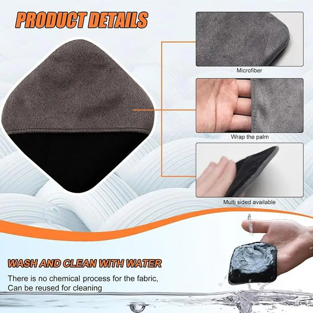 Car Touch Screen Cleaning Cloth Double Side Microfiber Cleaning Cloth For Car And Glass Screens For Laptops