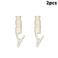2Pcs Mini Clothesline Positioning Clip Windproof Nylon Camping Clothespin Outdoor Multi-function Laundry Pegs Clip