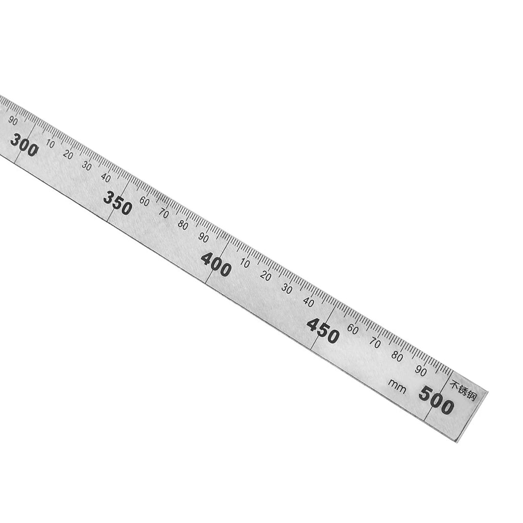 1pc Metal Steel Square Set 90 Degree Angle Metric Try Mitre Square Ruler 150 x 300mm 250x500mm Measurement Instruments