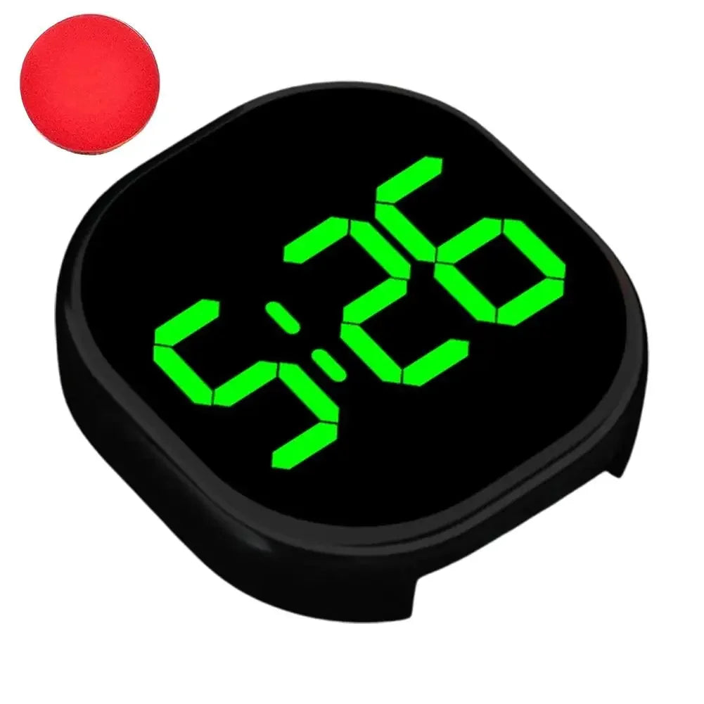 Led Car Clock Luminous Automobiles Internal Stick-on Accessories Mini Car Digital Auto Clocks Ornament P1a0