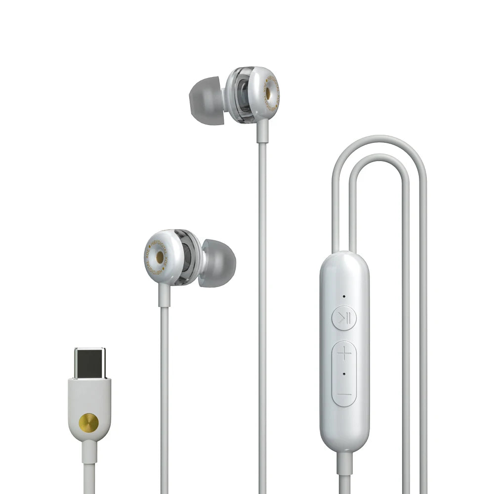 HiBy Digital XOE USB Type C 8mm DLC Diaphragm Dynamic Driver DSD Decoder In-Ear IEM Earphones Earbuds DAC ES9270C With HD MIC