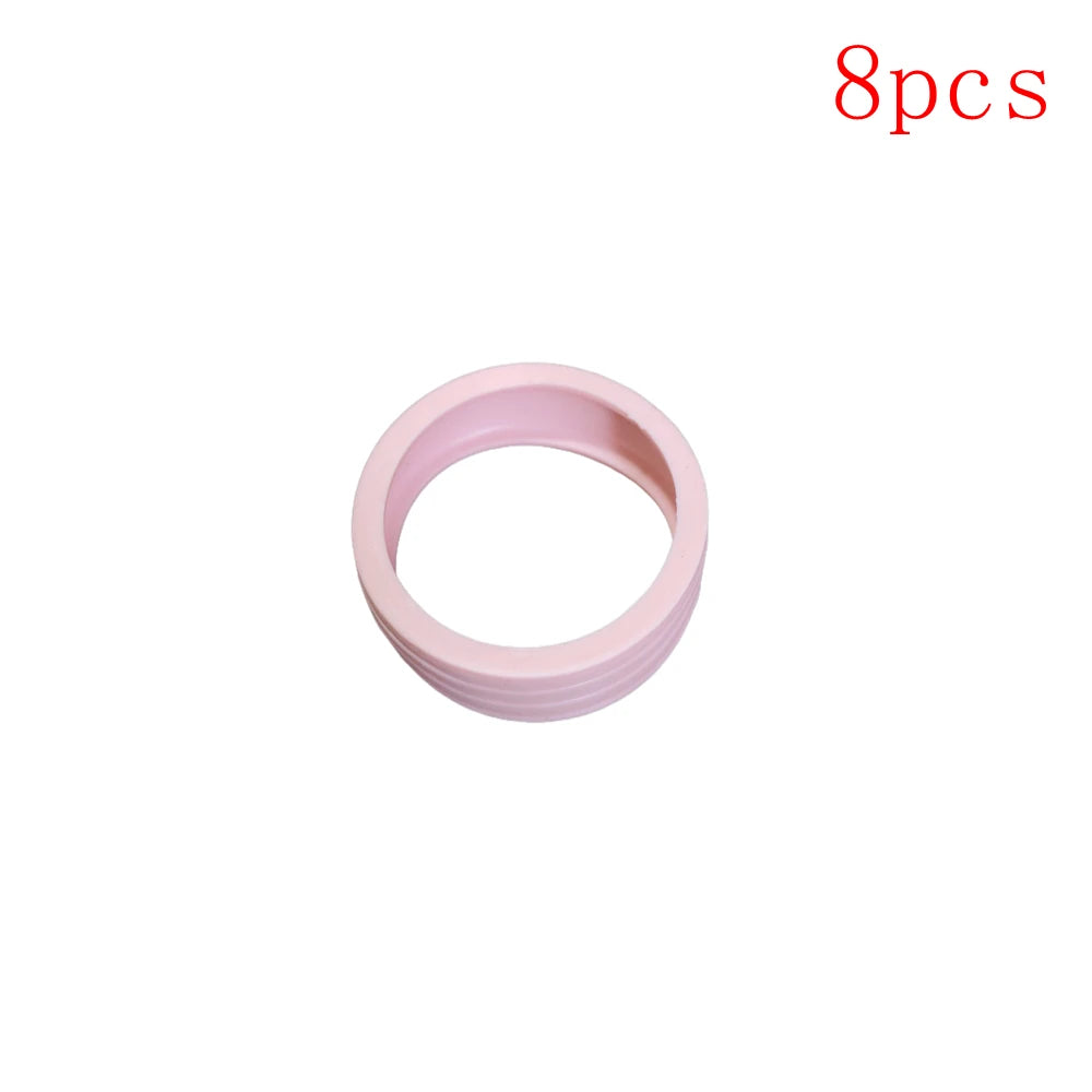 8 Pcs Silicone Wheels Protector Suitable for Two-wheeled Luggage Reduce Noise Silent Caster Sleeve Suitcase Accessories