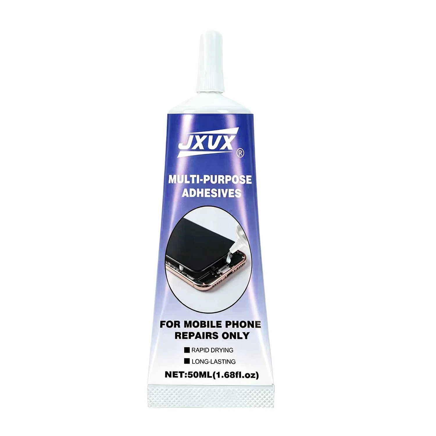 Newly Upgraded Waterproof Phone Adhesive (50g Phone Glue) – Transparent Resin Adhesive for Phone Repair