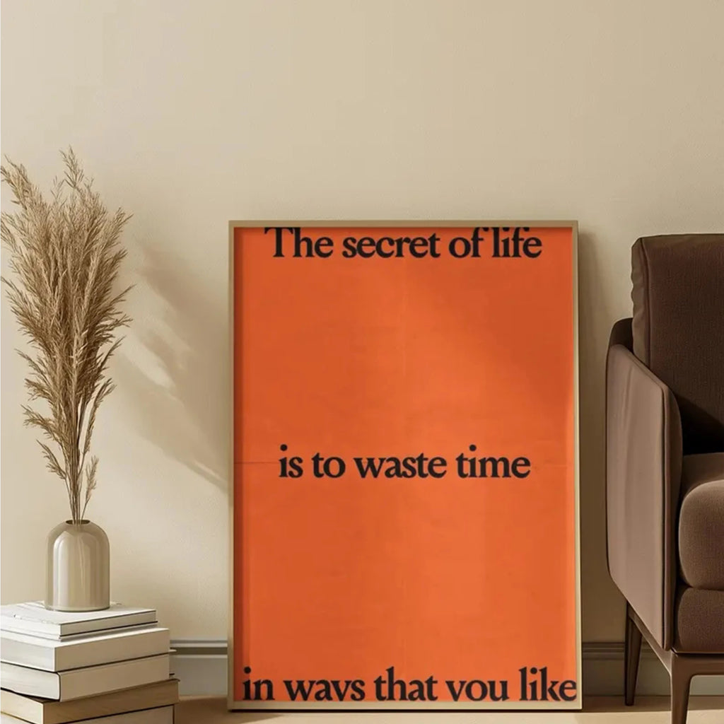 Nothing Changes If Nothing Changes Wall Art Print Canvas Painting Poster Picture For Living Room,Bedroom Home Decor