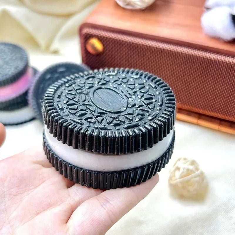 Squishy Handmade Silicone Cookies Fidget Toys Slow Rebound Stress Relief Pinch Decompression Squeeze Toy for Kids Adults Gifts