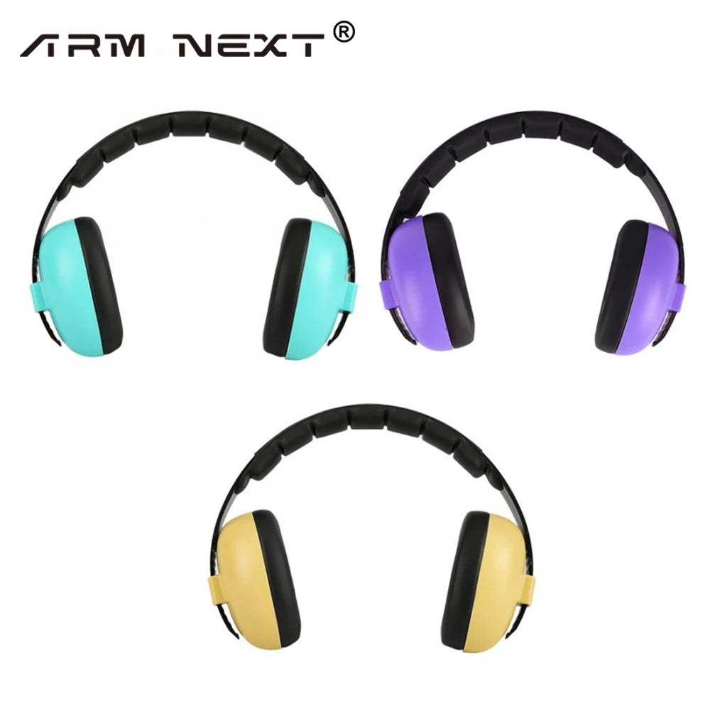 Kids Ear Plugs Sleeping Sound-isolating Headphones Infant Muffs Anti-noise Reduction Earmuffs Toddlers Abs Travel Baby