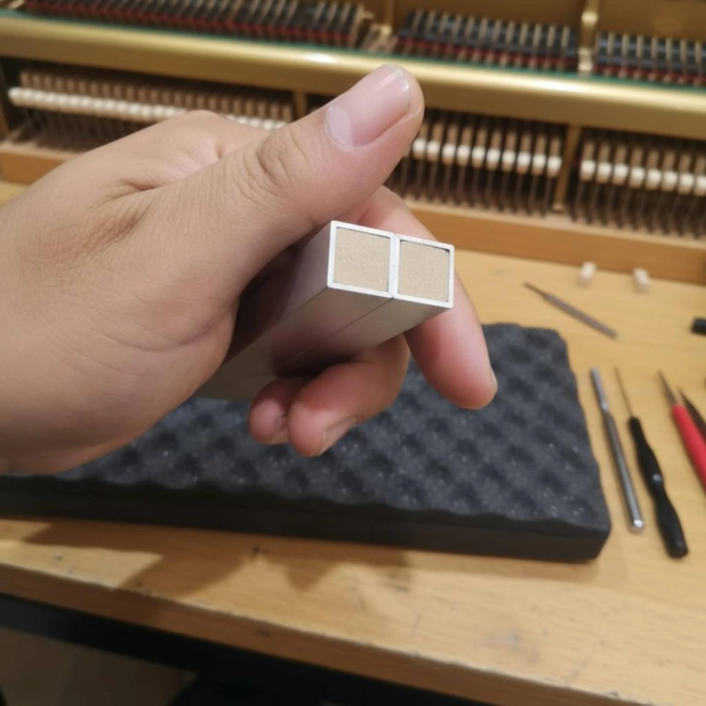 Black Key Height Gauge Precision Measuring Piano Black Key Measure Tool Piano Leveling Tool Wear-Resistant Music Instrument Care