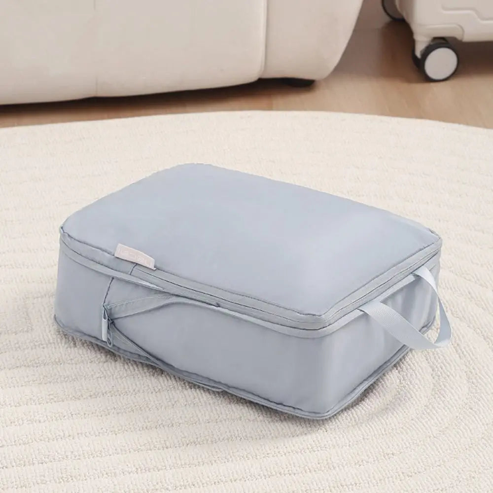 Portable Travel Compression Bag for Down Jackets Large Capacity Storage Packing Bag for Clothes Space Saving Luggage Organizer