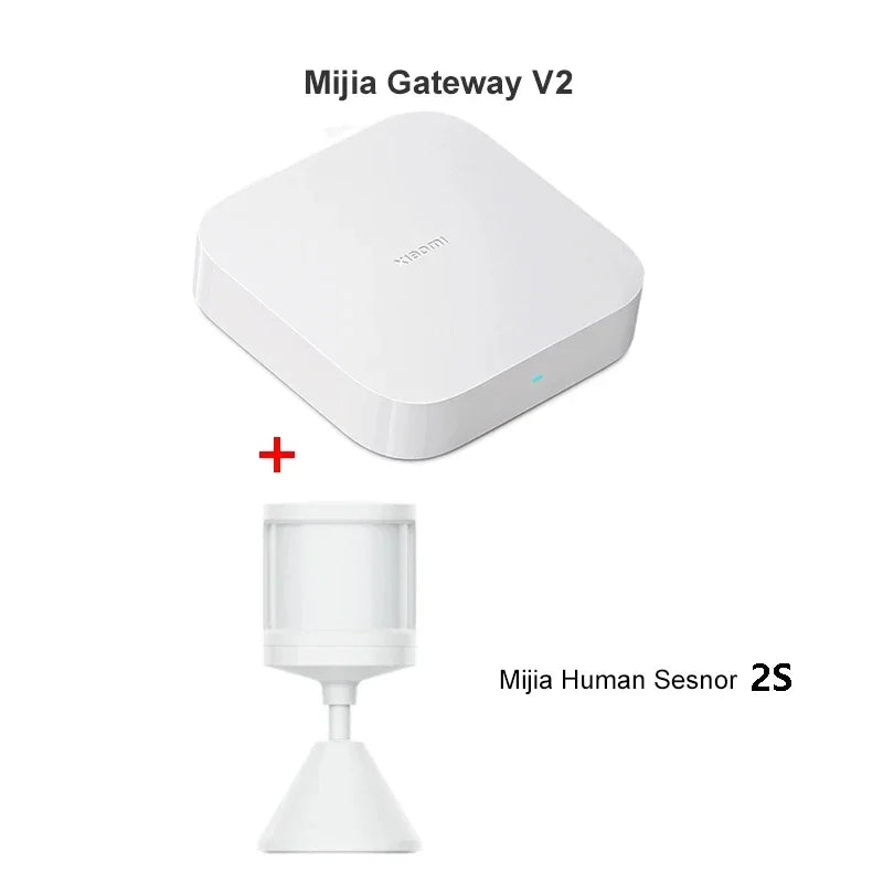 Xiaomi Smart Home Kit Mijia Gateway 3 Aqara Hub Door Human Body Sensor Temperature Humidity Sensor Wireless Switch Water Sensor