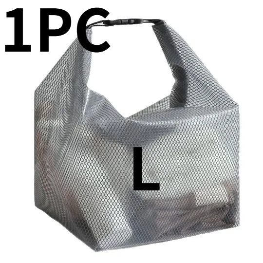 2PCS Handheld Waterproof Storage Bag Portable Sealing Swimming Bag Large Capacity Washing Bag Fitness Clothing Cosmetic Handbag