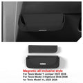 For Tesla Model 3/YL/Y Juniper 2025 2026 Silicone Glasses Case Magnetic Closure Design Sun Glasses Storage Box Car Accessories