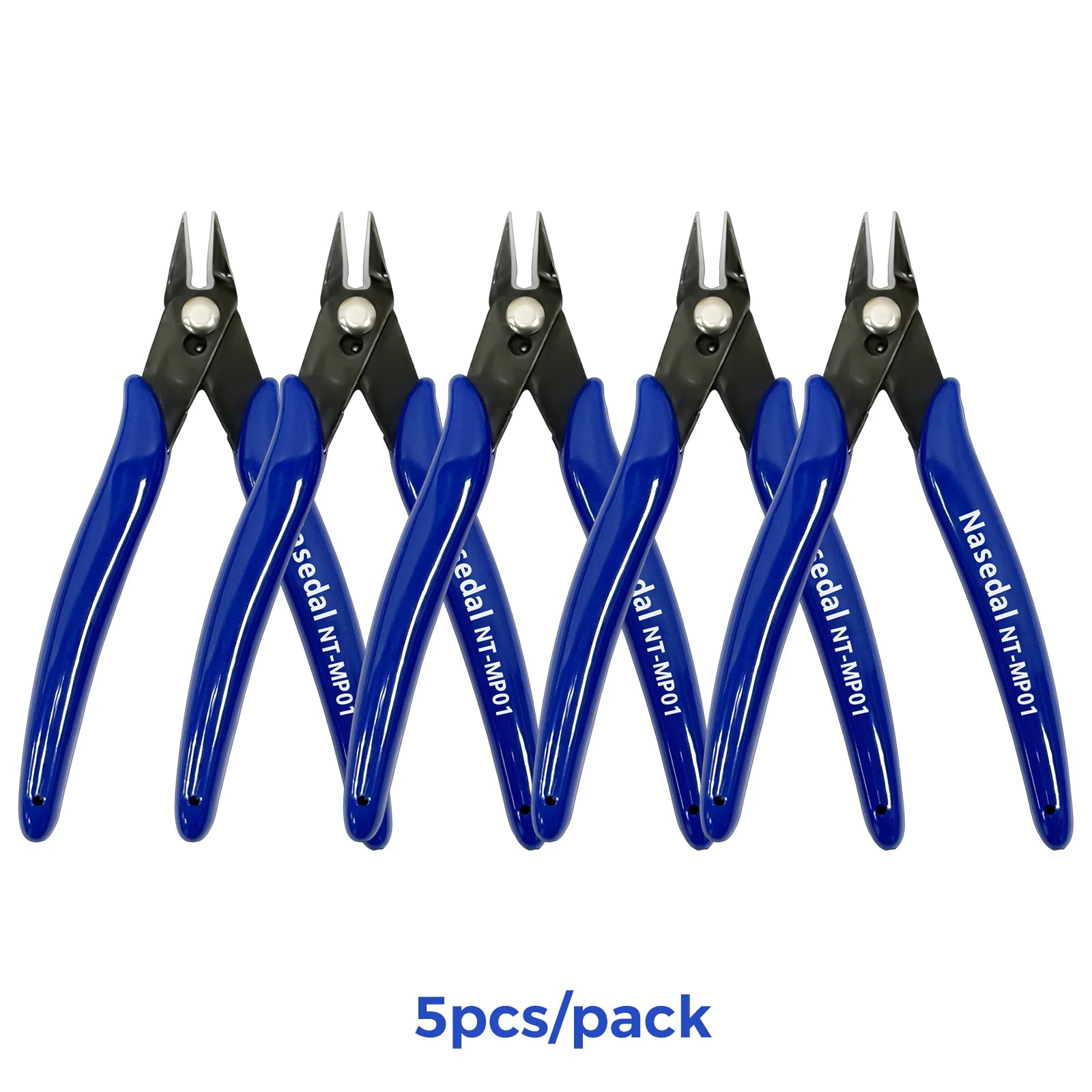 Nasedal Diagonal Pliers Wire Cable Cutters Carbon High Manganese Steel Flush Side Snips for Electrical Electronics Jewelry Tools