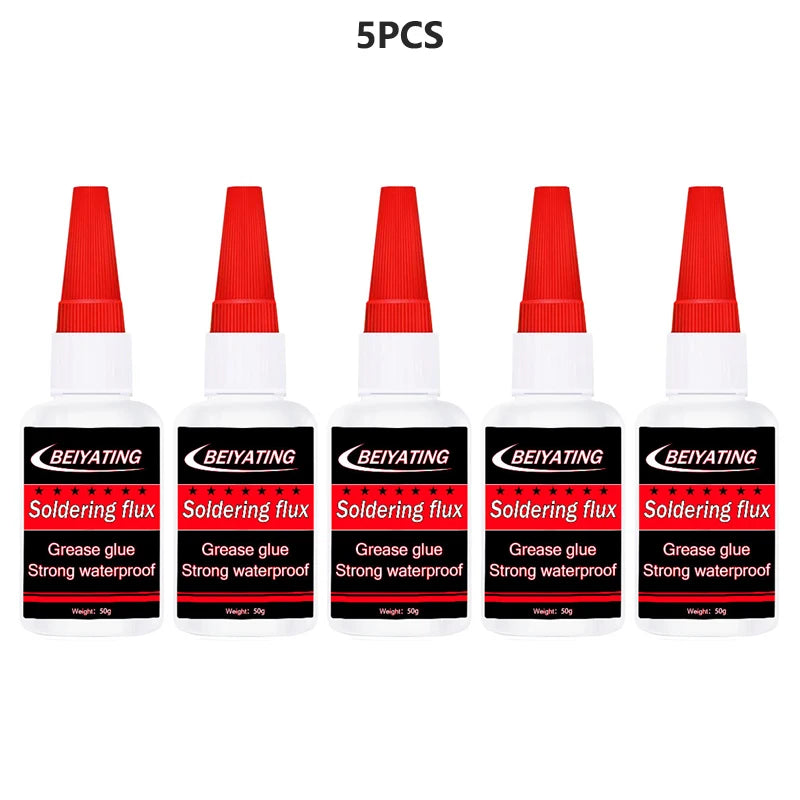 35g 50g Industrial Grade Welding Glue High Strength Quick Dry Adhesive for Metal Rubber Plastic Wood Ceramic