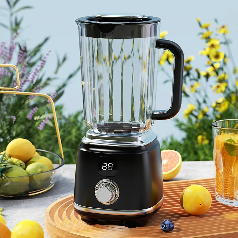 Electric Portable Wireless Blender 10 Blades 3000mAh Fruit Juicer Machine Home Use Ice Crushing Auxiliary Food Mixer for Orange