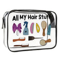 Women Large Capacity Medicine Cosmetic Bag Easy Wipe Clean Travel Toiletry Organizer Pouch For Daily Trip