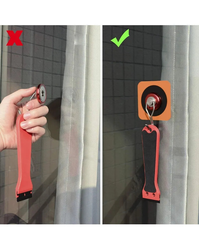 ALIWRAP 4PCS Vinyl Car Wrap Fixer Magnet Holder Carbon Film Wrapping Window Film Tinting Strong Gripper Fixing Tool Auto Styling