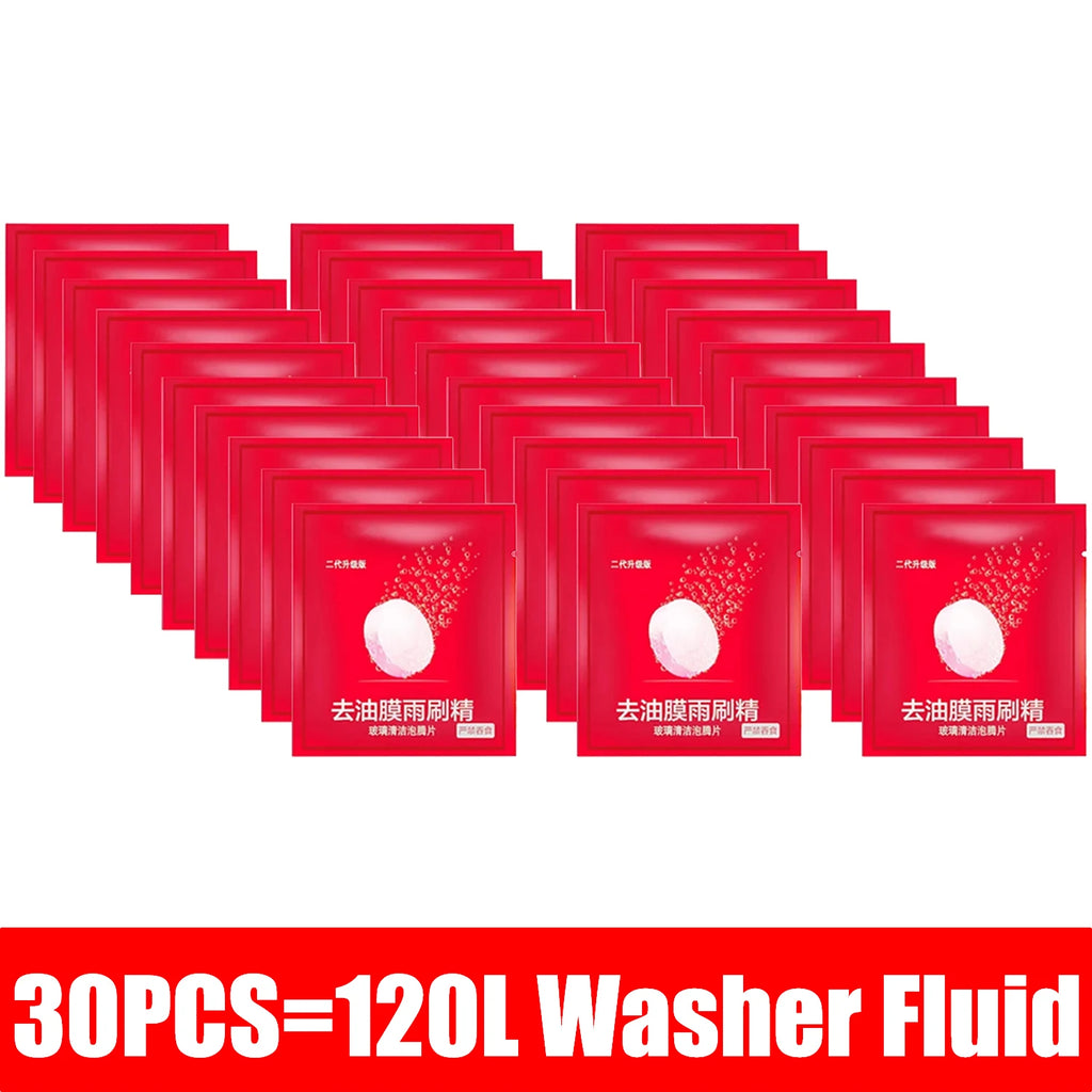 10-200pcs Solid Cleaner Car Windscreen Cleaner Effervescent Tablet Auto Wiper Glass Solid Clean Concentrated Tablets Detergent