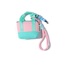Dopamine, Pink, Mini, Earphone Case, Anti-lost, Storage Bag, Data Cable Organizer Bag, Keychain,Sweet and Girly Accessories