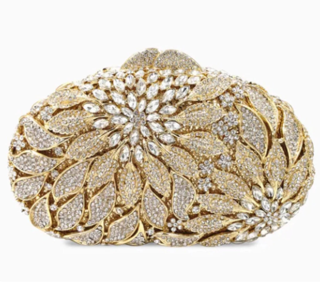 Sparkling Party Bags Luxury Banquet Wedding Engagement Full Diamond Crystal Bag Girl Birthday Photo Clutch Bag Rhinestone Purse