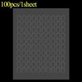 100-2000PCS Clear Gel Glue Pads Double-sided Adhesive Dots Removable Sticky Patch No Trace Wall Hanging Crafts Poster Dolls Glue