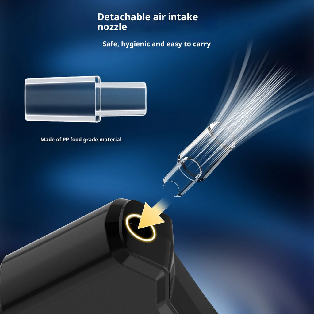 Portable High-Precision Breathalyzer with Voice Function And Light Indicator Alcohol Testing Device for Post-Drinking Safety