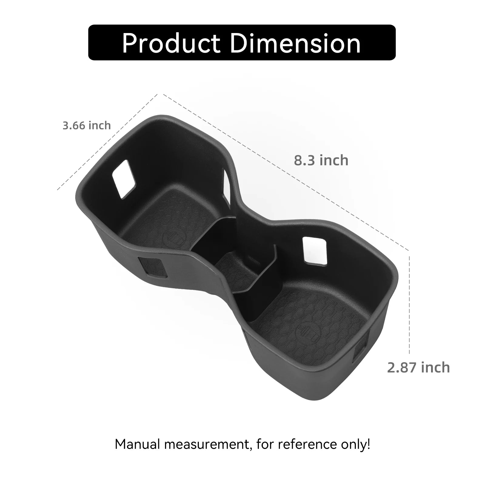 for Nissan Frontier 2022-2025 Central Console Water Cup Holder Car Interior Accessories Drinks Holder Storage Case