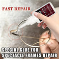 Multi-Functional Glasses Repair Glue: Strong Adhesive – Fixes Frames/Legs,Bonds Jewelry, Phone Screens, Metal, Plastic & Leather