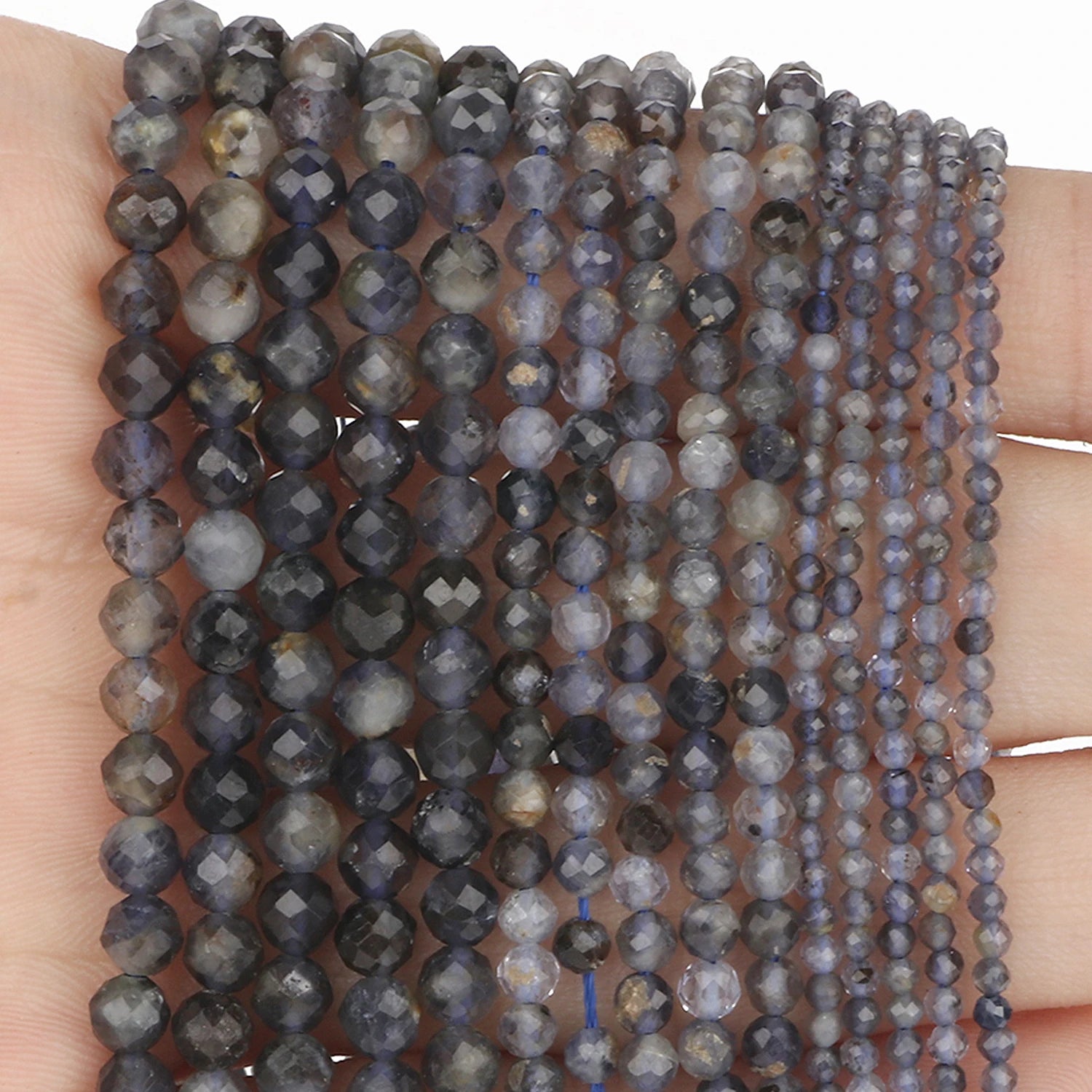 Natural Red Jasper 2mm 3mm 4mm Faceted Round Loose Spacer Beads Diy Bracelet Necklace Jewelry Making Handmade Crafts Accessories