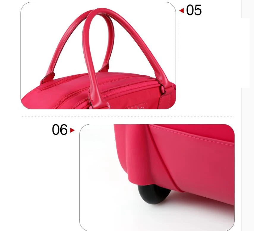 women travel suitcase Rolling luggage suitcase rolling Luggage bag wheeled bag for Travel Trolley  bag carry on hand luggage