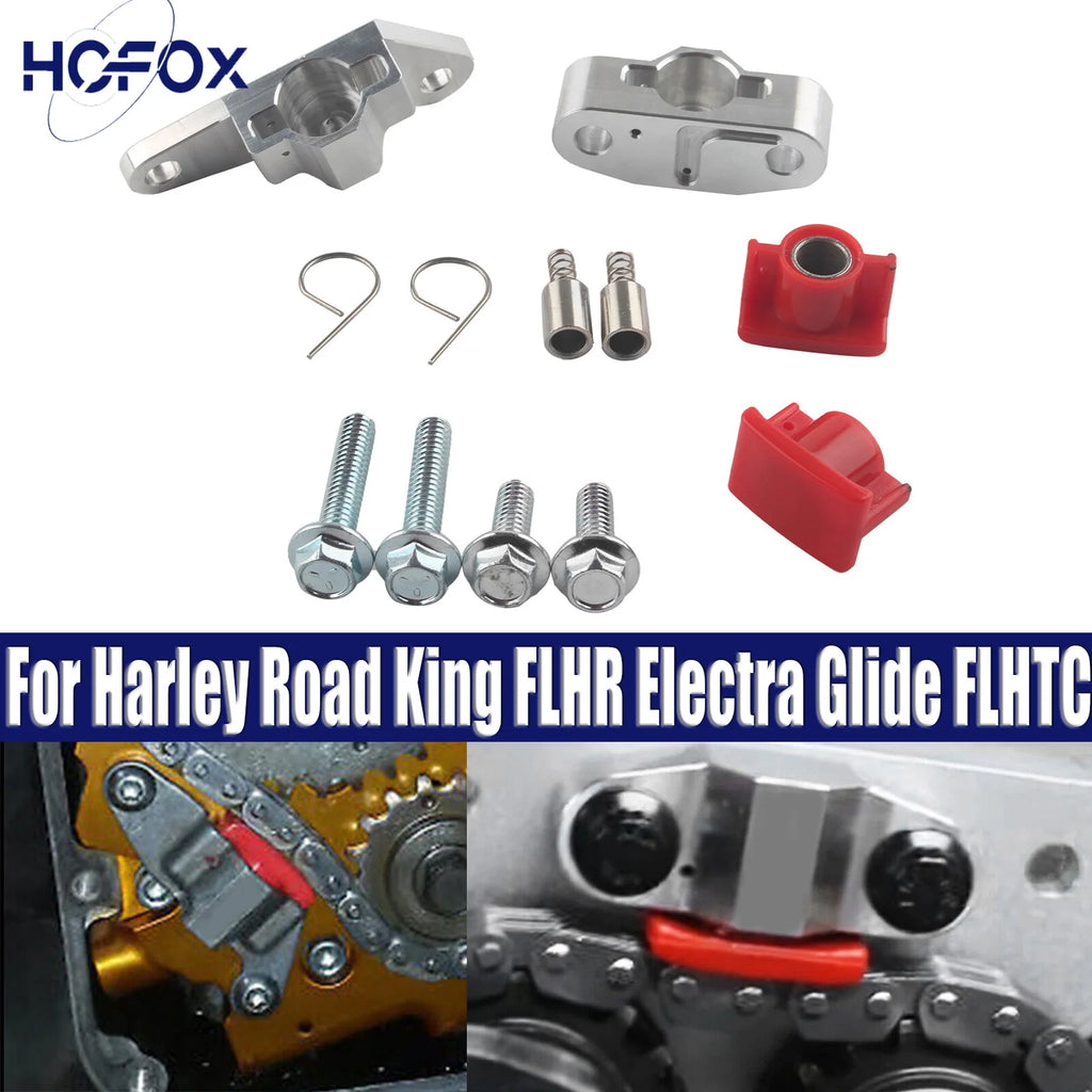 For Harley Road King FLHR Electra Glide FLHTC Motorbike Hydraulic Cam Chain Tensioner Kit