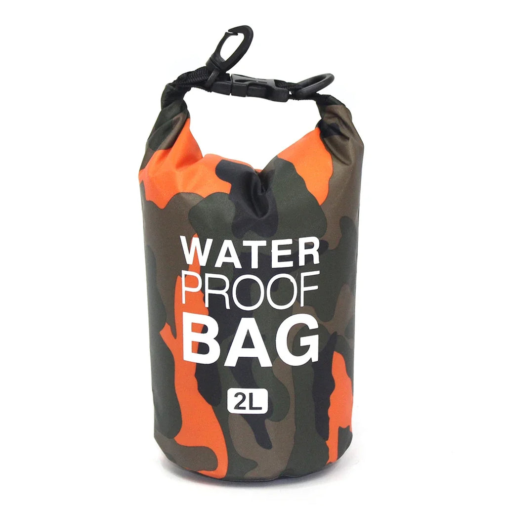 Men's and women's waterproof bags, outdoor sports bags, suitable for swimming, boating, kayaking, rafting and traveling