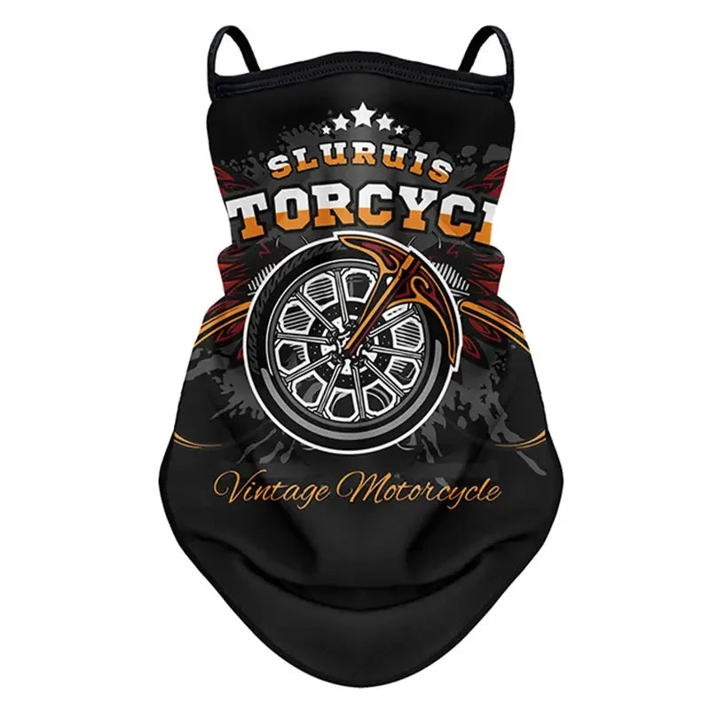 Motorcycle Sunscreen Mask Summer Riding Cooling Sports Headscarf Outdoor Hiking Fishing Anti-UV Quick-Drying Mask Neck Cover