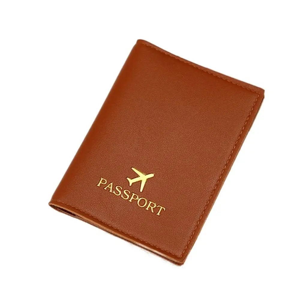 Wallet Passport Storage Bag Multi-layer Airplane Check-in Document Passport Storage Clip Anti-theft Korea Style Passport Holder