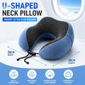 Airplane Special U-Shaped Travel Pillow, Soft Memory Foam Cervical Cushion for Daily Long-distance Travel